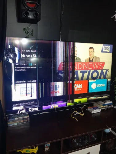 Tv 65 polegadas para retirar peça