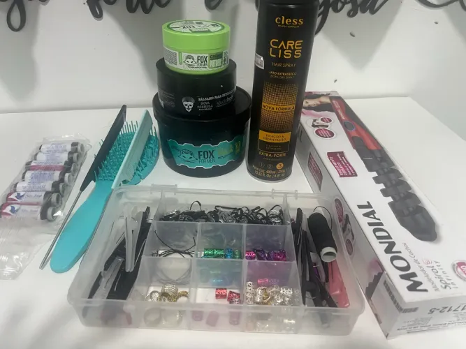 Vendo material para tranças (nagô, boxbraid, bohobraid)