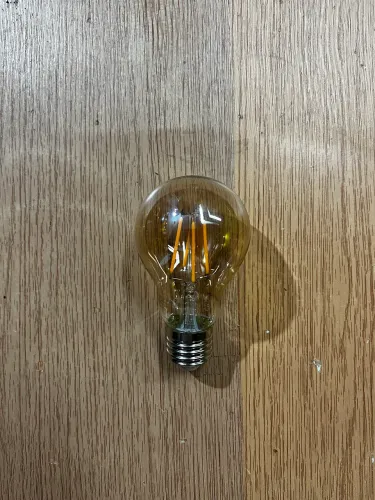Lâmpada de led decorativa redonda