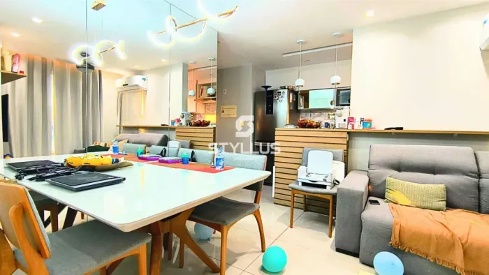 Apartamento Mobiliado com Vista Panorâmica e Lazer Completo no Rocha! RO01X
