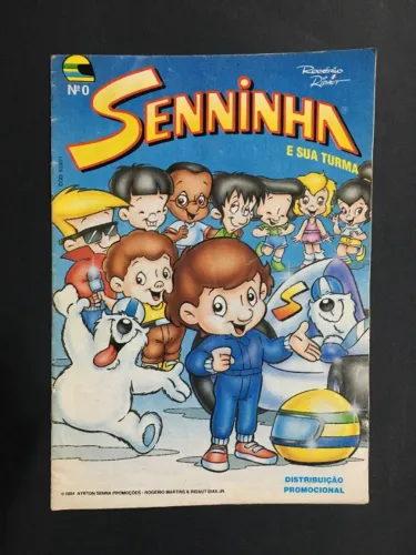 Gibi Senninha e Sua Turma Nº 0 Revistinha em Quadrinhos HQ - Abril 1994