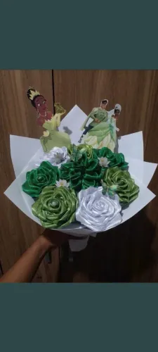 Buquê da Princesa Tiana ?
