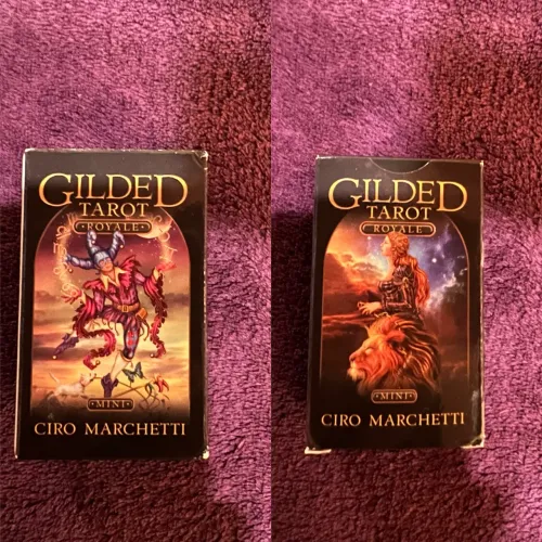 Gilded Tarot Royale - Ciro Marchetti - versão Mini