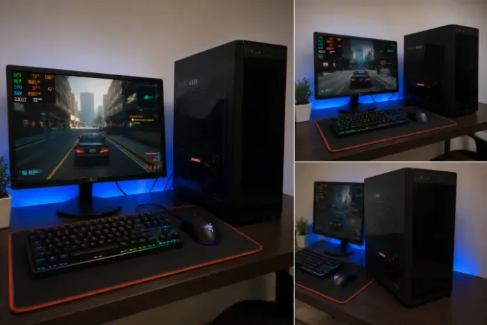 PC Gamer Ryzen 5 2600X + RX 570 4GB | 16GB | SSD+HD | Water Cooler | Windows 11 Ativado