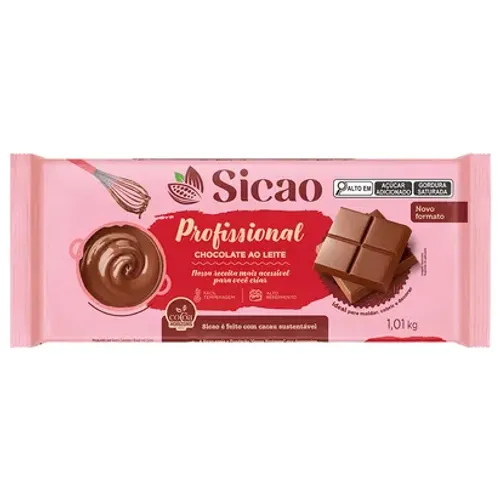 Chocolate Nobre Ao Leite Sicao 1kg