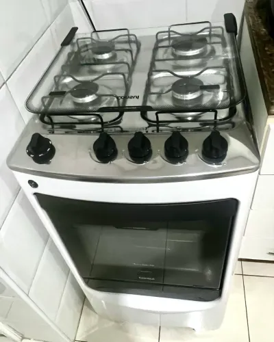 Fogão Consul 4 Bocas -Automático e com Bloqueio de Gás