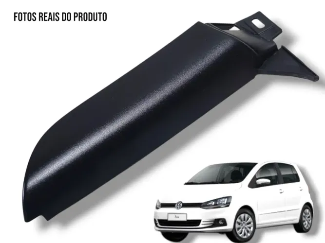 Acabamento Interno Retrovisor Esq Moldura Vw Fox 2008 A 2016 Preto
