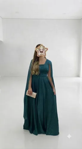 Vestido Longo Verde Esmeralda madrinha casamento