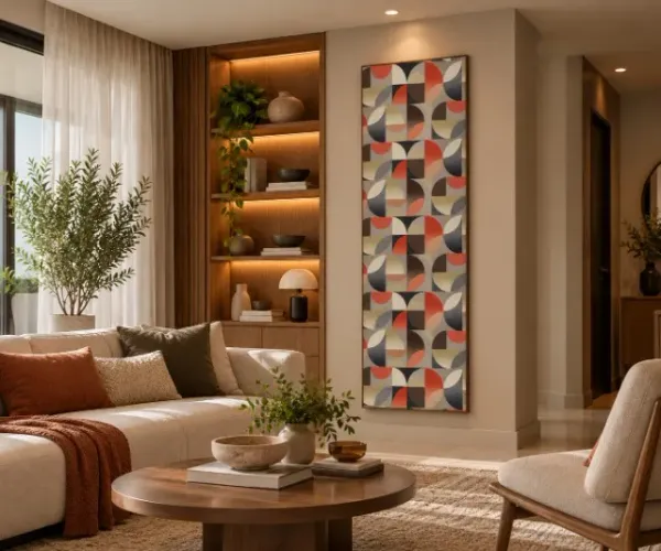 Painel Decorativo Geométrico