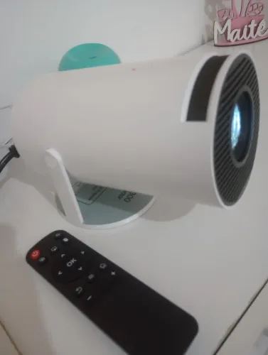Mini projetor portátil Wi-fi+Bluetooth 