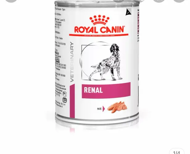 Patê pra cachorro com problema renal