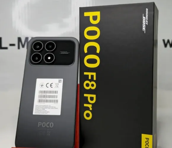 Celular Lançamento Xiaomi Poco F8 Pro 5G 512Gb 12Gb Ram Novo Preto Versão Global 