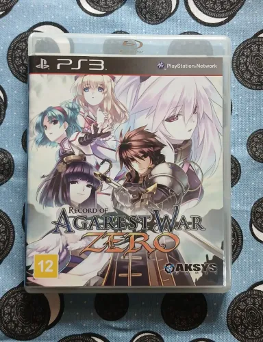 Jogo record agarest war zero ps3