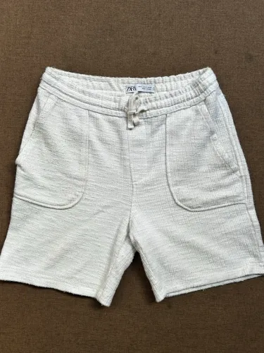 Desapego Bermuda Texturizada ZARA Original