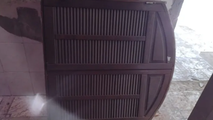 Doação porta e janela de madeira