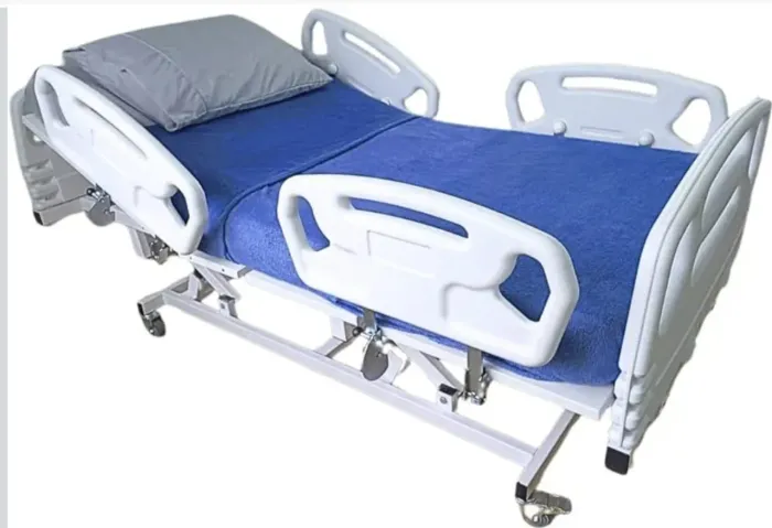 Cama Hospitalar Motorizada com Colchão e Elevação do Leito até 130kg