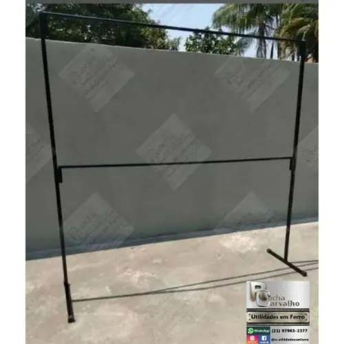 Arara / Cabideiro de Roupas de Ferro (Metalon) 2,00x2,00. Sob Encomenda. Orçamos sob medid
