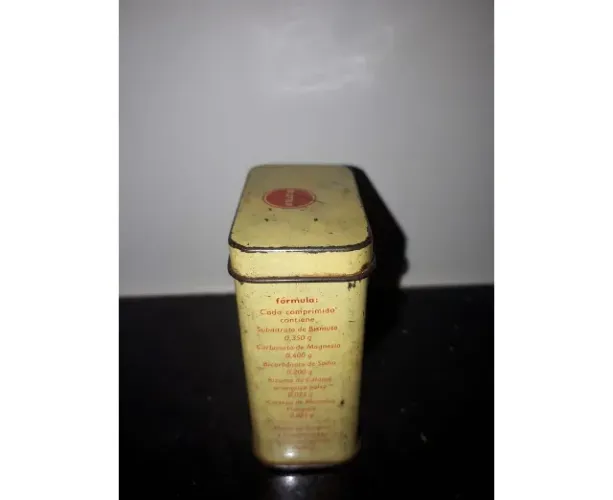antiga e rara lata de comprimidos da holandesa roter 