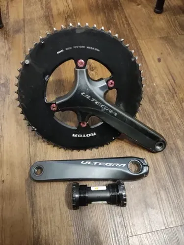 Coroa rotor 56 -  pé de vela ultegra Shimano -