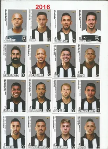 figurinhas botafogo complete seu album aqui ( lote 02 )