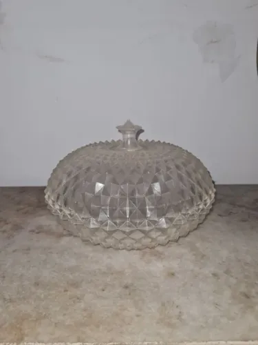 Bombonier em Plástico Transparente Vintage anos 70/80 