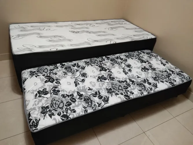 Cama Solteiro com Auxiliar produto novo de ótima qualidade.