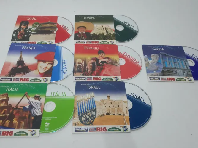 Rara coleção dr CDs A Música do Mundo