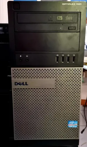 Cpu dell optplex i5 terceira geração, 4gb de RAM hd de 500gb