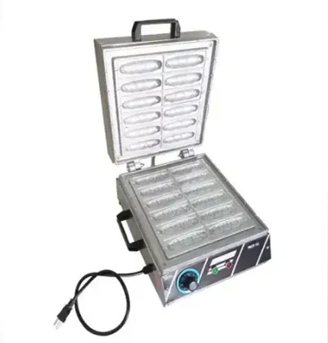 Máquina de Crepe no Palito - 220v (12 Cavidades)
