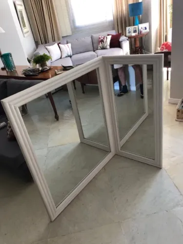 Espelho Triplo para Banheiro - Decoração e Amplitude