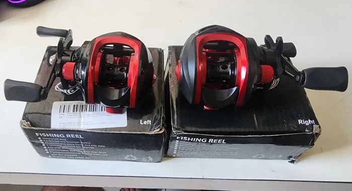 Carretilha de Pesca 7.2:1 CastingReel- lado direito Nova.