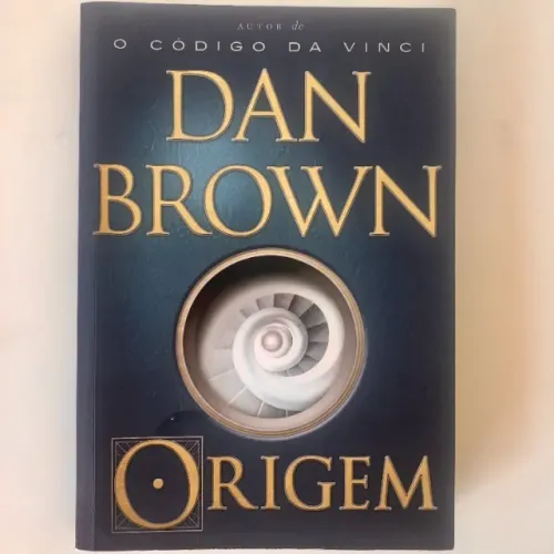 623 - Livro Origem - Dan Brown - Em Papel - Seminovo sem grigos sem anotações