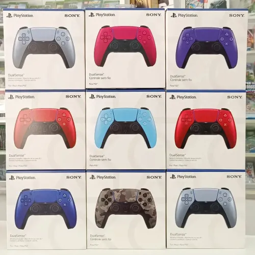 Controle DualSense PS5 - Várias Cores todos originais