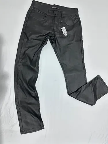 Calça couro ecólogo NOVA n. 40