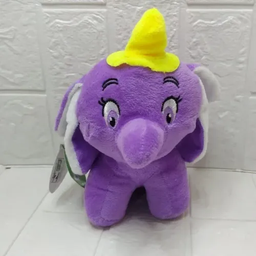 Urso De Pelucia Diversos 16cm  A 22cm 1410-1 Tuka Toy - Elefante