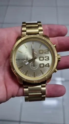 Relogio Diesel Dourado DZ4268 masculino, original, novo, importado dos EUA