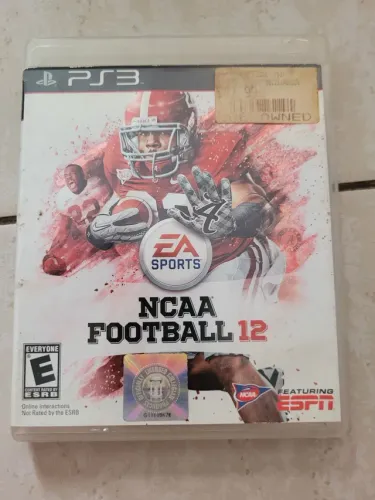 Jogo PS3 - NCAA Football 2012