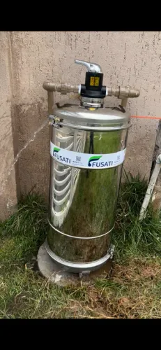 Reposição filtrante p/ filtro central (Quartzo + Carvão)