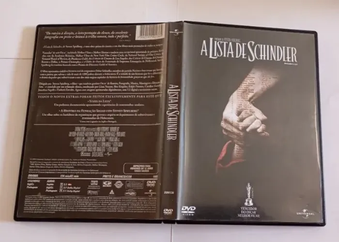 DVD Duplo A Lista De Schindler