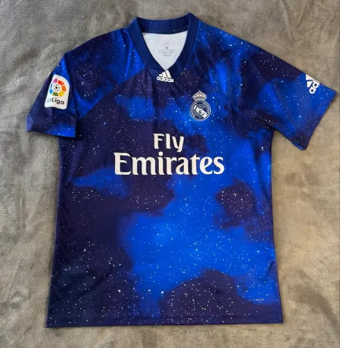 Camisa Real Madrid 2018 - World Cup Galaxy
