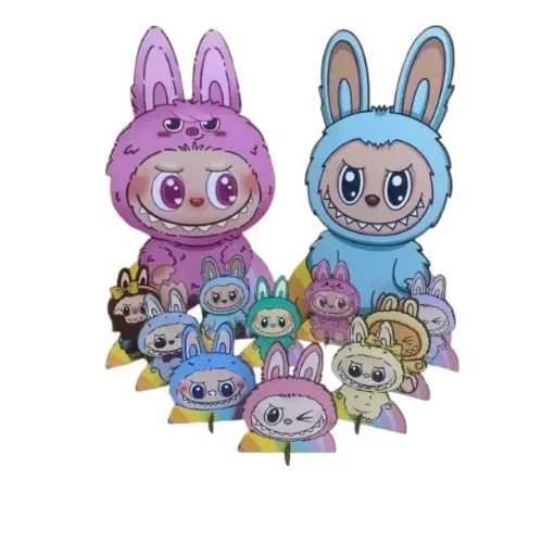 Kit decoração  festa Labubu