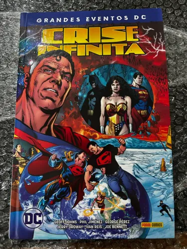 Hq Crise Infinita Dc Panini Comics