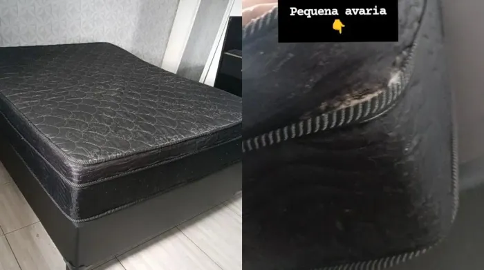 Cama box casal