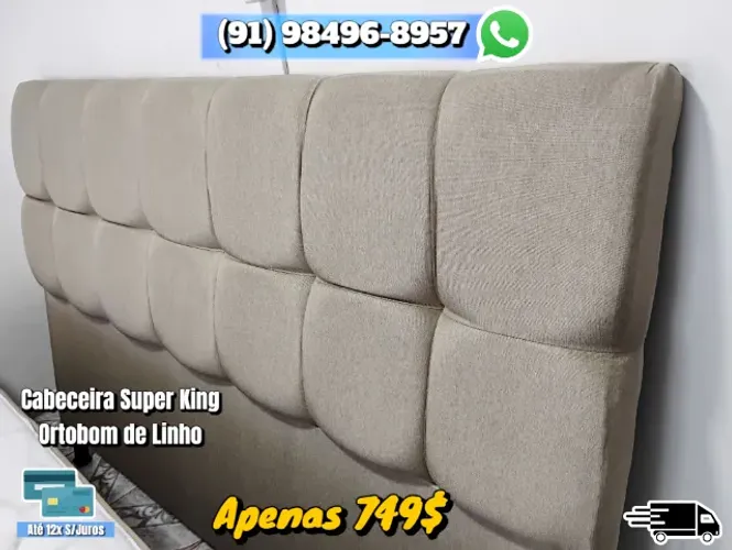 CABECEIRA SUPER KING ORTOBOM 
