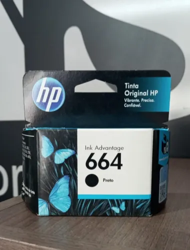 Cartucho Original HP 664 Preto