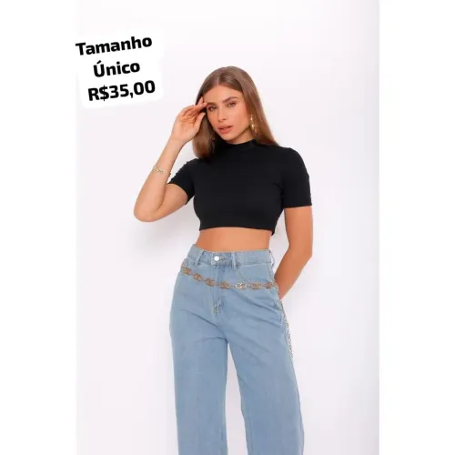 Cropped  Tamanho Único