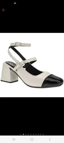 Sapato off White com preto