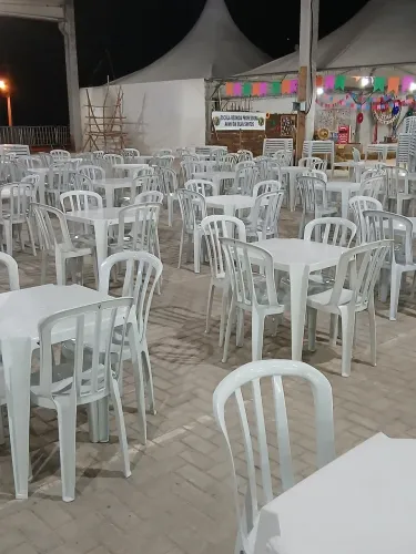 RDSILVA Locação de mesas e cadeiras plásticas