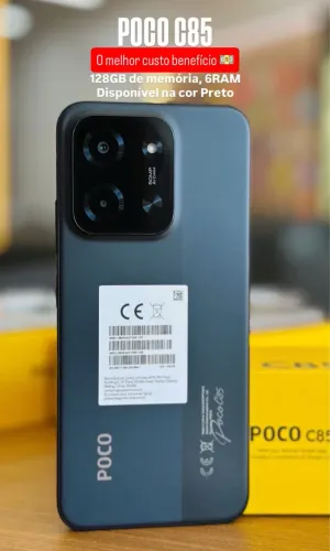 Poco C85 NFC 256Gb 08Gb RAM Novo Lançamento Xiaomi Entregamos 