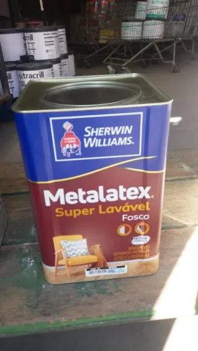 Tinta Metalatex Branco Fosco Sherwin Williams